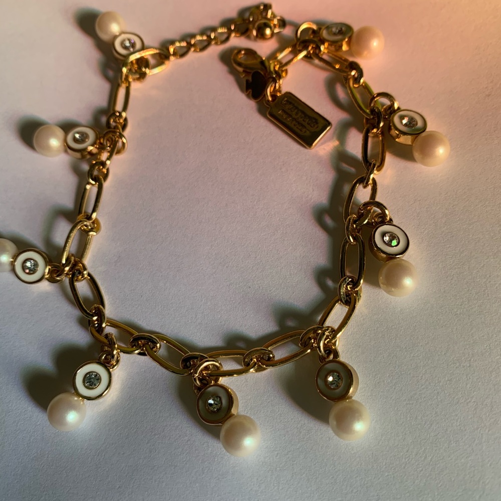 Kate Spade Pearly Delight Charm Bracelet